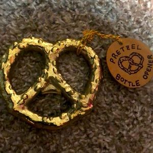Pretzel bottle opener